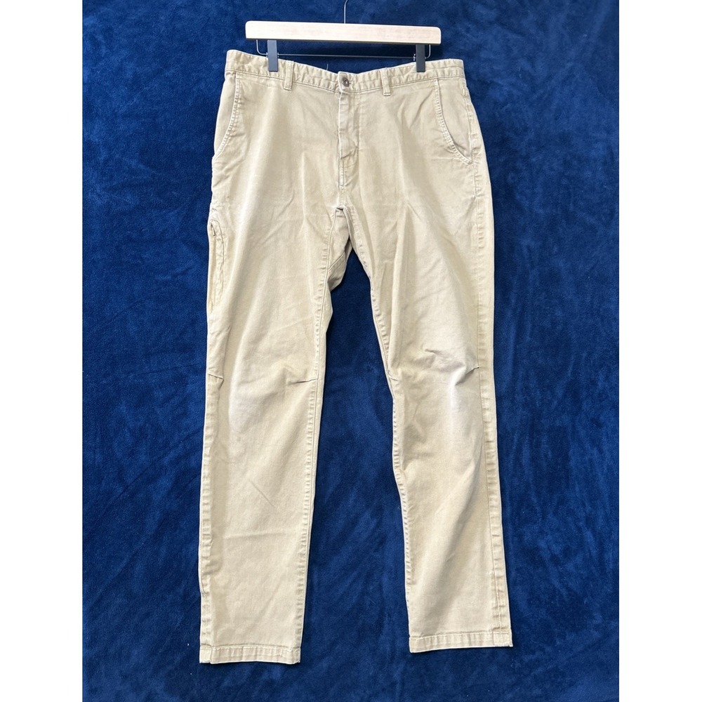 The North Face‎ Mens Straight Leg Jeans Size 35 Khaki Outdoors Camping Preppy